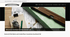 Desktop Screenshot of insulationservices.co.nz